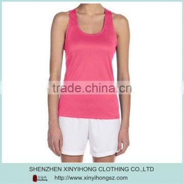 Ladies 100% Polyester Racerback Tank Top,custom Stringer Tank Top With You Logo photo-2