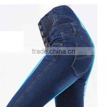 High Waist Women Pencil New Pants Design for Girl Skinny Jeans Pants Types photo-6