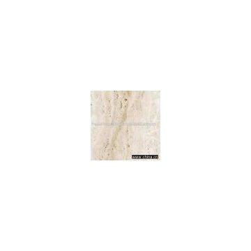 Cream travertine slab