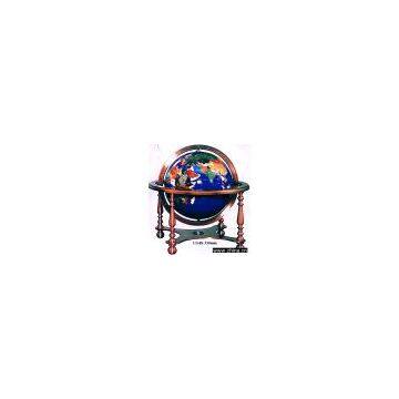 Gem Stone Globe 4 Stand