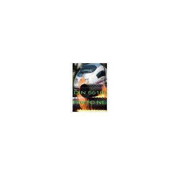 DIN 5510-2 fire testing to small parts for locomotive