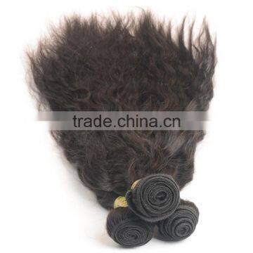 Wholesale Unprocessed Virgin Indian Hair 8A Natural Wave Indian Human Hair Weaves Wavy Extension photo-4