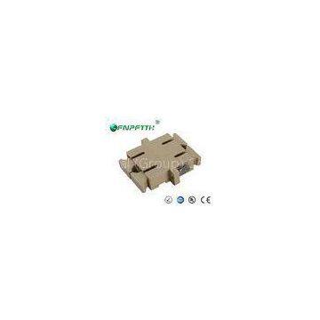Multi mode Duplex Fiber Optic SC Adapter for Telecommunications networks