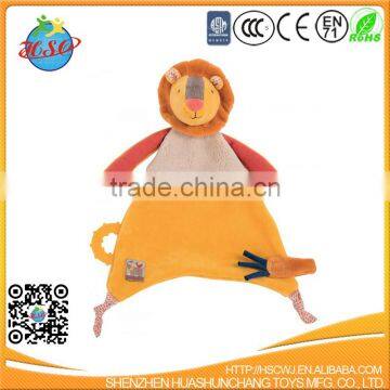 Plush Animal Comforter Soft Doudou Toy for Babies