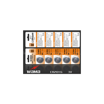 CR2016 Lithium Button Cell Battery