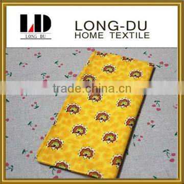 wholesale big cartoon pattern soft kids' 100% cotton handkerchief