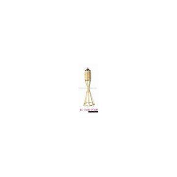 garden lantern,torch,garden torch,bamboo torch,bamboo crafts