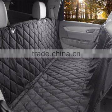 Direct Factory Price High quality nylon pu coating with quilted Pet Car Seat Cover