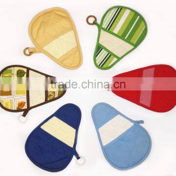 Wholesale Unique Style Cotton Potholders With Pear Shape