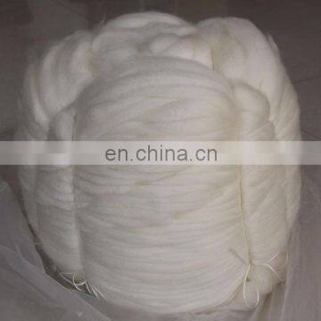 Combed Cashmere Tops Roving White16.0-18.0Micron for worsted yarn spinning