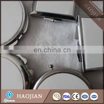 Blank Sublimation Metal Pocket Mirror Makeup Double Sided Mirror photo-5