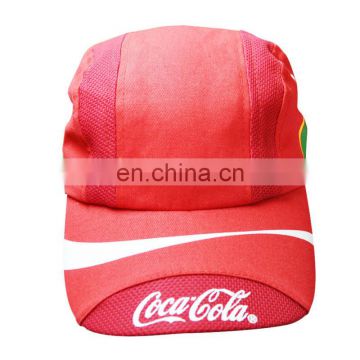 fashion cotton custom made complex printing sports cap with hook and loop