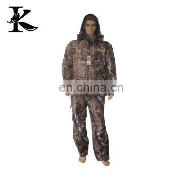 Custom high quality hunting colthes camouflage softshell jacket suit