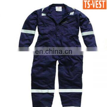 Fluorescence clothes Safety Coverall With reflective tap Safety Work clothes