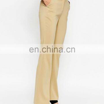 2015 women ladies flare trousers tailored long leg kick pants trouser fashion latest new design