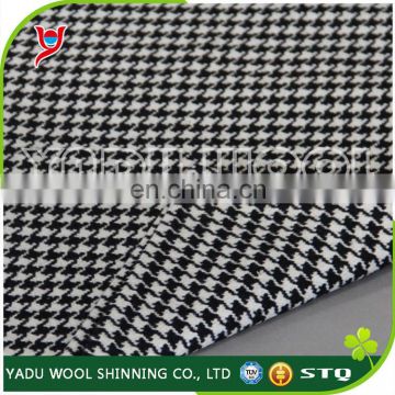 Cheap houndstooth polyester fabric / patchwork fabric / suppliers of fabrics for clothing