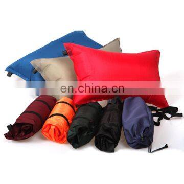 Lightweight Self Inflatable Beach Airplane Travel Pillow