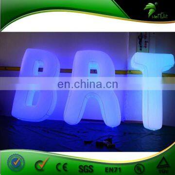 LED Decorative Inflatable Sign , Inflatable Letter , Inflatable Alphabet for Advertising Promotion photo-3