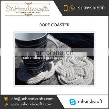 Top Quality High Grade Nautical Rope Coaster at Cheap Rate