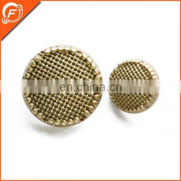 nickle free spraying gold color abs sunflower button for coat