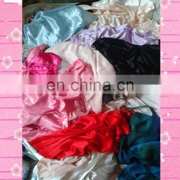 First Class Buying Lady Silk Night Gown Second Hand Wholesale Used Clothing photo-3