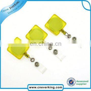 customized cue plastic badge reel factory wholesale