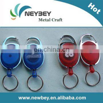 Wholesale multi-style yoyo carabiner retractable id badge holder pull reel