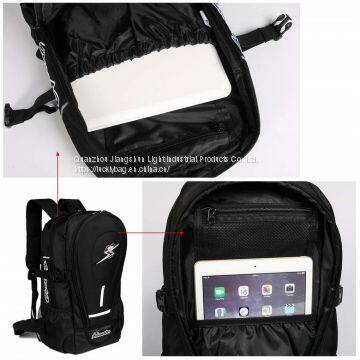 Advocator Motorcycle Men Backpack With Rain Cover Black School Rucksacks Packsack Daypack Shoulders Bags Knapsacks for Traveling&Biking&Camping&Outdoor Sports photo-4