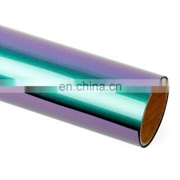 Custom Size Easy Weed Flock Hologram Heat Transfer Vinyl Film photo-2