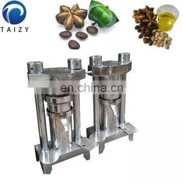 Hydraulic oil press for peanut sesame