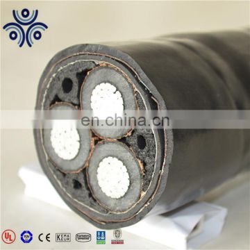 Hot Sale Mongolia 10KV 3 core 240mm2 xlpe insulated steel tape armoured PE sheathed power cable YJLV23