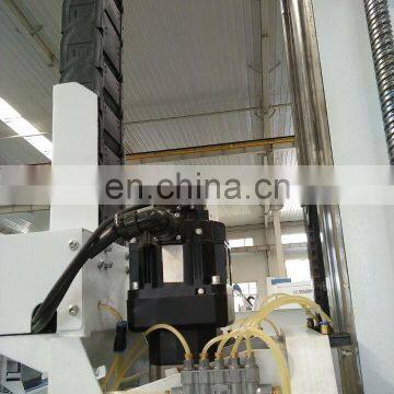 Aluminum Profile 4 Axis CNC Milling Drilling Machine for Raiway