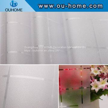 H056 Static Cling Glass Film,opaque Home Decor Window Film photo-2