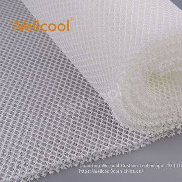 Manufacture white washable 3d knitted spacer mesh fabric for mattress