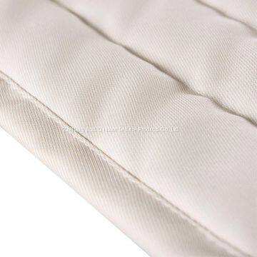 Quilted Fabric Hammock With Pillow and Spreader Bars photo-3