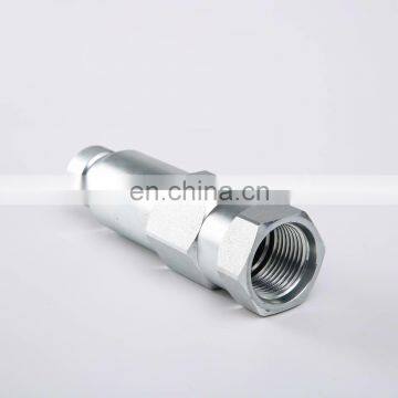 3/8'' Male 3FHH Flat Face Hydraulic Quick Coupling Connect Under Pressure ISO16028 Poppet & Ball Couplings photo-2