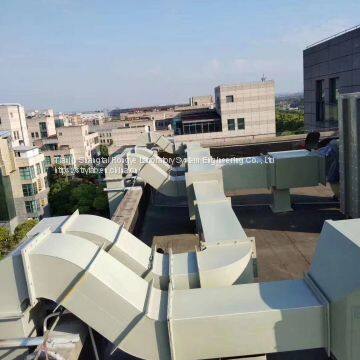 PP Activated Carbon Adsorption Chamber/Ventilation/Fan-filterUnits/Ductworkandinsulation/aluninum Accessaries in Clean Room/high Efficiency Particulate Air Filters/Sightglass