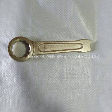 Non-Sparking Tools Striking Wrench Spanner Box End ATEX Tools Be-Cu 50mm photo-3