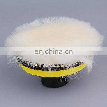 100% Wool Polishing Bonnet Buffer Pad for Car photo-4