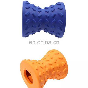 Non-toxic Tooth Cleaning Pet Leakage Toy Food Dispensing Chew Dog Toy Rubber photo-4