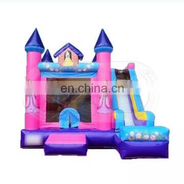 inflatable trampoline jumping bouncy castle bouncer with slide en71 for kid