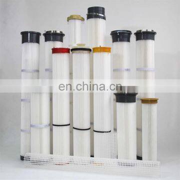 SUZHOU Polyester Pleated Industrial Cartridge Filter For Shot Blast photo-5