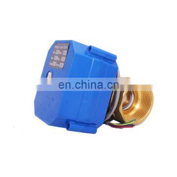 CWX - 60p Dn32 2 Ways Large Output Water Valve DC3-6V DC12V Electric Ball Valve photo-3