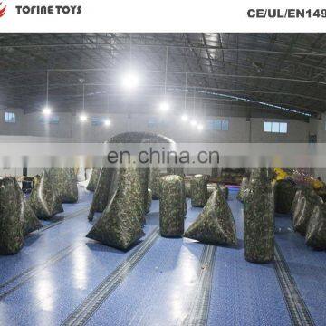 Custom Paintball Obstacle Bunkers Inflatable Paintball