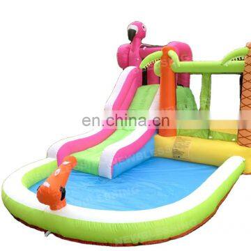 Happy Lion Inflatable Bouncer for kids,Jump and Splash Adventure Inflatable Bounce House