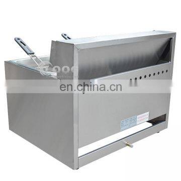 Double Tank LPG Gas Deep Fryer Countertop Mobile Fryer for Food Cart photo-5