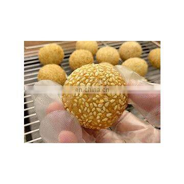 Small Sesame Seed Balls Rolling Machines Fried Sesame Balls Encrusting Machine Price for Sale
