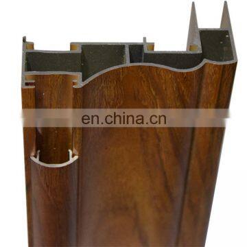 6000 Series Door and Window Wood Grain Aluminum Frame Profile
