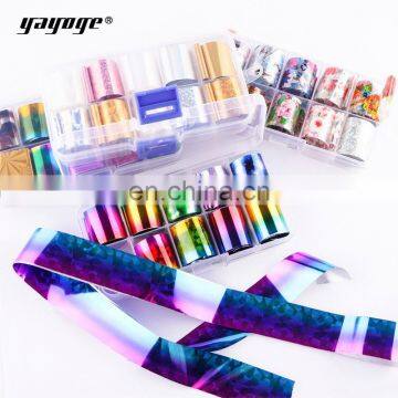 Poly-gel Heat Water Transfer Printing Nail Art Sticker