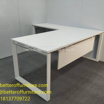 L-Shaped office Desks & Workstations  L1800XW800XH750 steel tube wooden available